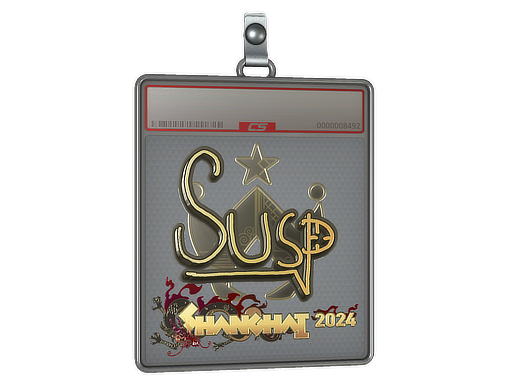 Sticker Slab susp Gold Shanghai 2024