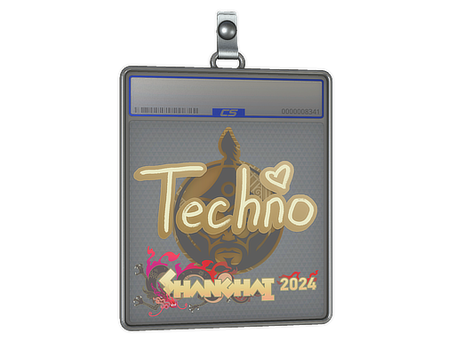 Sticker Slab Techno4K Shanghai 2024
