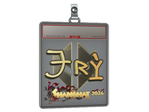 Sticker Slab TRY Gold Shanghai 2024