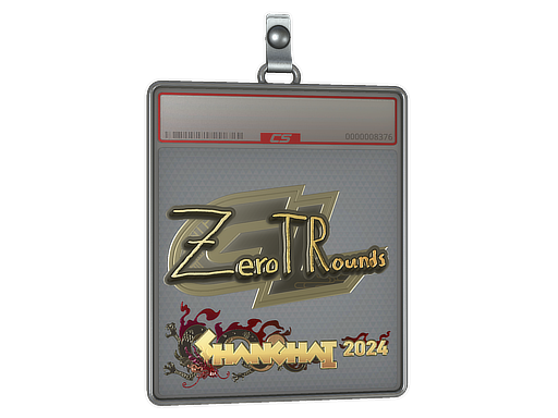Sticker Slab ztr Gold Shanghai 2024