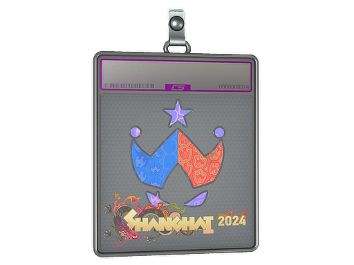Sticker Slab Wildcard Holo Shanghai 2024