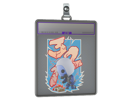 Sticker Slab Countdown Holo