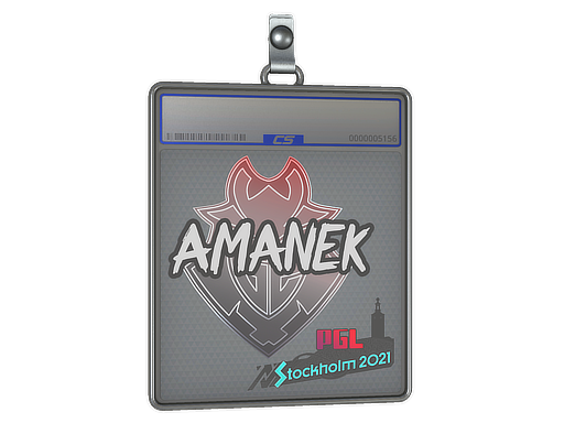 Sticker Slab AMANEK Stockholm 2021