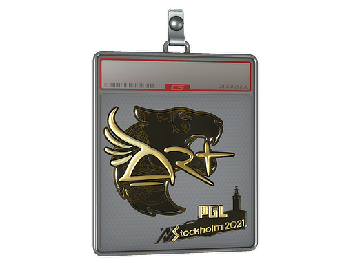 Sticker Slab arT Gold Stockholm 2021