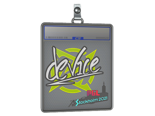 Sticker Slab device Stockholm 2021