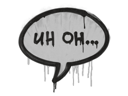 Sealed Graffiti | Uh Oh