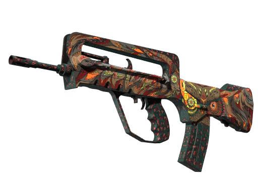 FAMAS Eye of Athena Well Worn