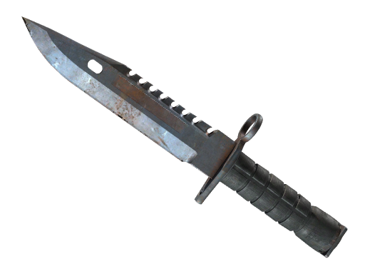 ★ M9 Bayonet Rust Coat Well Worn