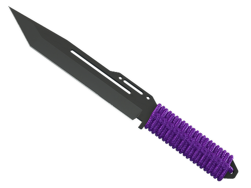 ★ Paracord Knife Ultraviolet Field Tested