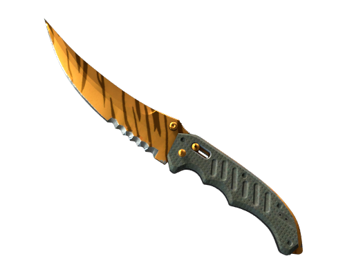 ★ Flip Knife Tiger Tooth Factory New