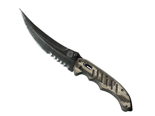 ★ Flip Knife Black Laminate Lekkie zużycie