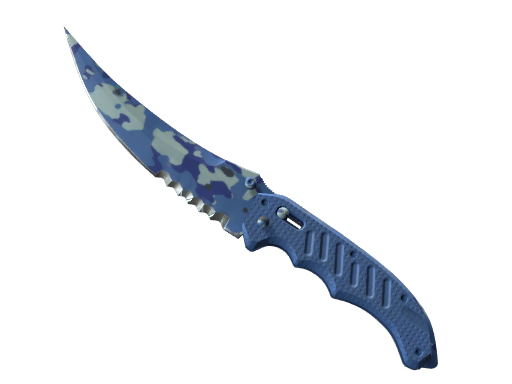 ★ Flip Knife Bright Water StatTrak™ Battle Scarred