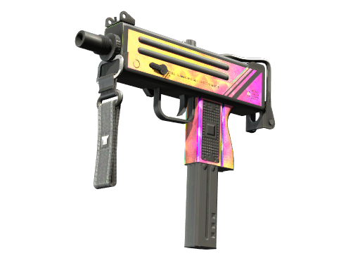 MAC-10 Disco Tech StatTrak™ Battle Scarred