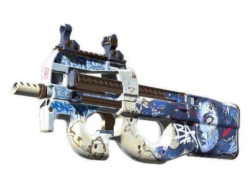 P90 Deathgaze Well Worn