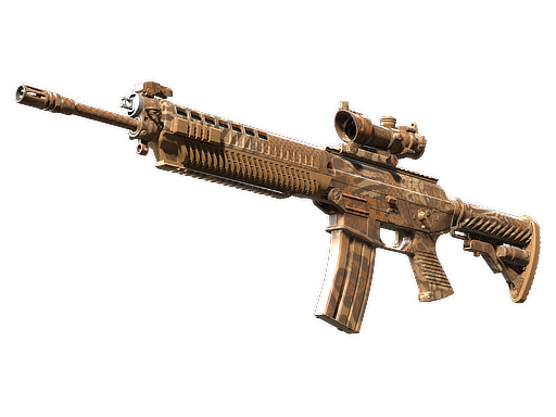 SG 553 Safari Print Well-Worn