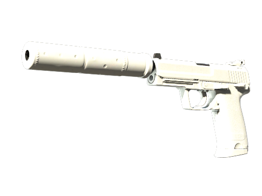 USP-S Whiteout Well-Worn