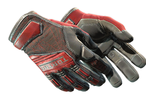 ★ Specialist Gloves Crimson Web Stark abgenutzt Battle-Scarred