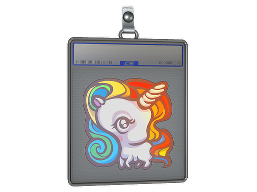 Sticker Slab Unicorn