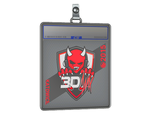 Sticker Slab 3DMAX Katowice 2015