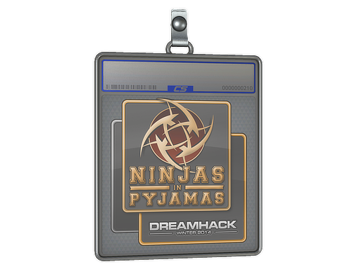 Sticker Slab Ninjas in Pyjamas DreamHack 2014