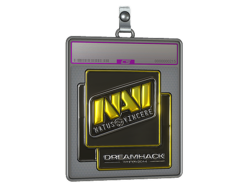 Sticker Slab Natus Vincere Foil DreamHack 2014