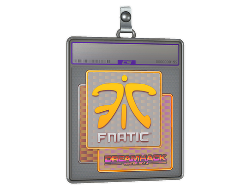 Sticker Slab Fnatic Holo DreamHack 2014