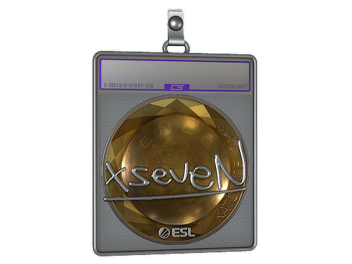 Sticker Slab xseveN Foil Katowice 2019