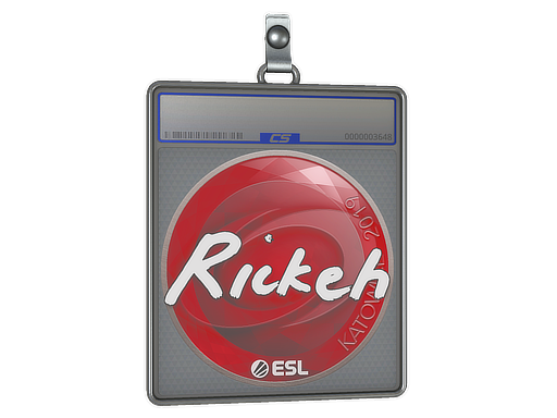 Sticker Slab Rickeh Katowice 2019