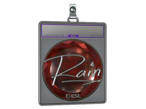 Sticker Slab rain Foil Katowice 2019