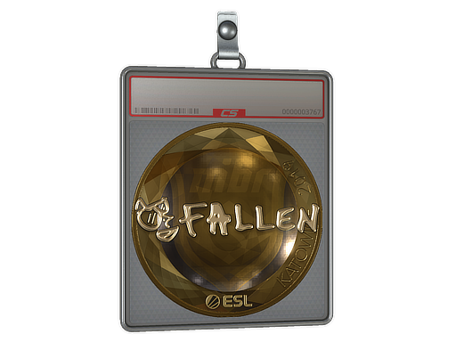 Sticker Slab FalleN Gold Katowice 2019