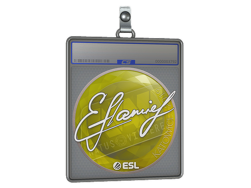 Sticker Slab flamie Katowice 2019