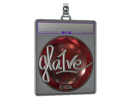 Sticker Slab gla1ve Foil Katowice 2019
