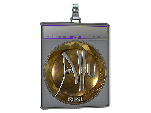 Sticker Slab allu Foil Katowice 2019