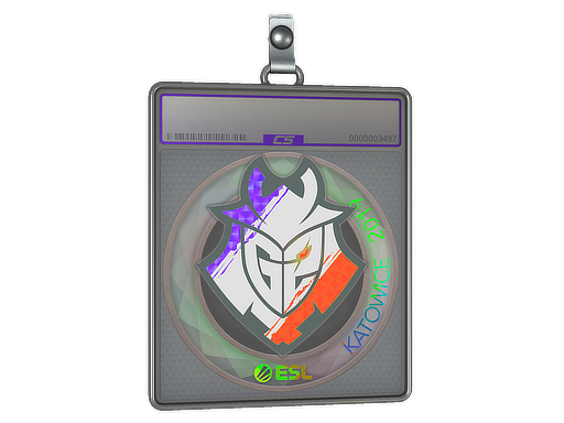Sticker Slab G2 Esports Holo Katowice 2019
