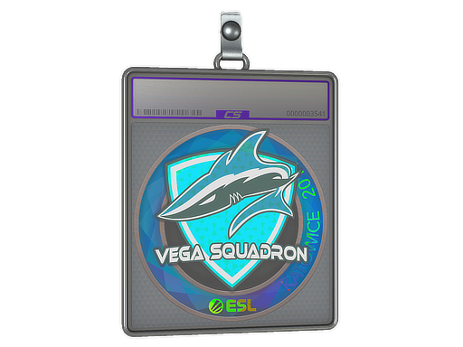 Sticker Slab Vega Squadron Holo Katowice 2019