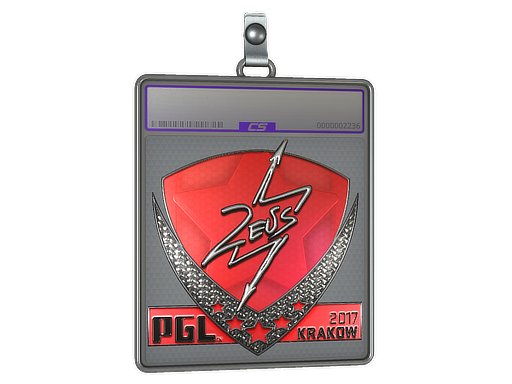 Sticker Slab Zeus Foil Krakow 2017