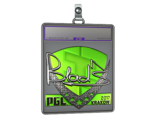 Sticker Slab B1ad3 Foil Krakow 2017