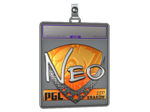 Sticker Slab NEO Foil Krakow 2017