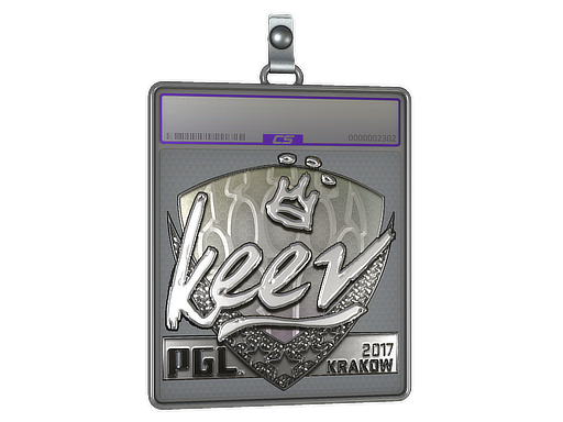 Sticker Slab keev Foil Krakow 2017