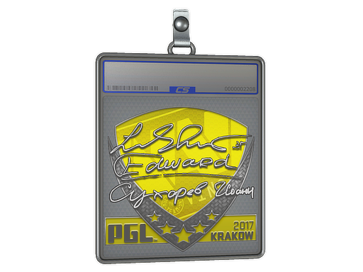 Sticker Slab Edward Krakow 2017