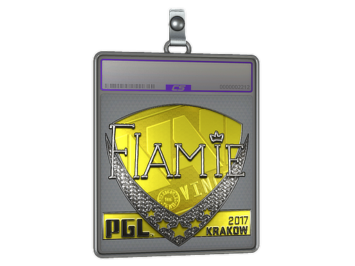 Sticker Slab flamie Foil Krakow 2017