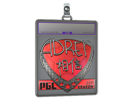 Sticker Slab AdreN Foil Krakow 2017