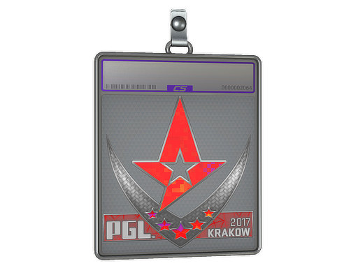 Sticker Slab Astralis Holo Krakow 2017