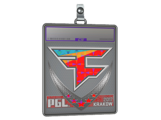 Sticker Slab FaZe Clan Holo Krakow 2017