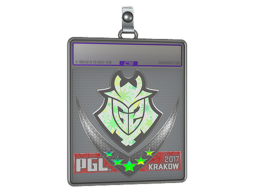 Sticker Slab G2 Esports Holo Krakow 2017