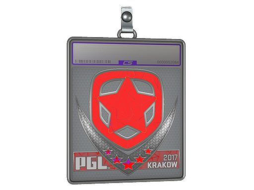 Sticker Slab Gambit Holo Krakow 2017