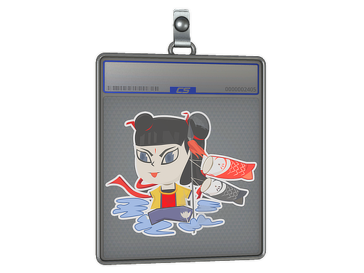Sticker Slab Nezha