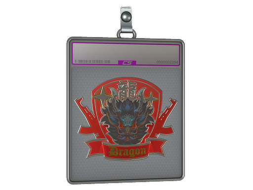 Sticker Slab Guardian Dragon