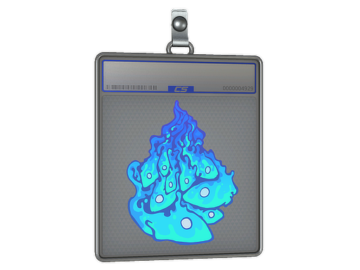 Sticker Slab Liquid Fire