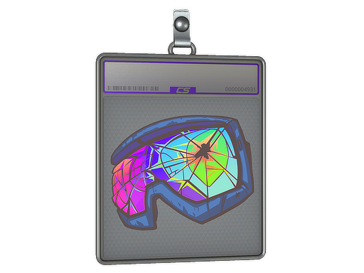 Sticker Slab Dead Eye Holo